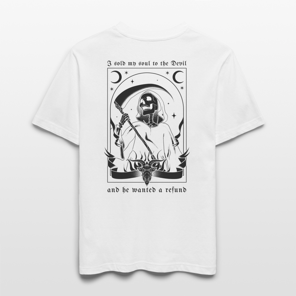 Sold My Soul Tee (White) - white