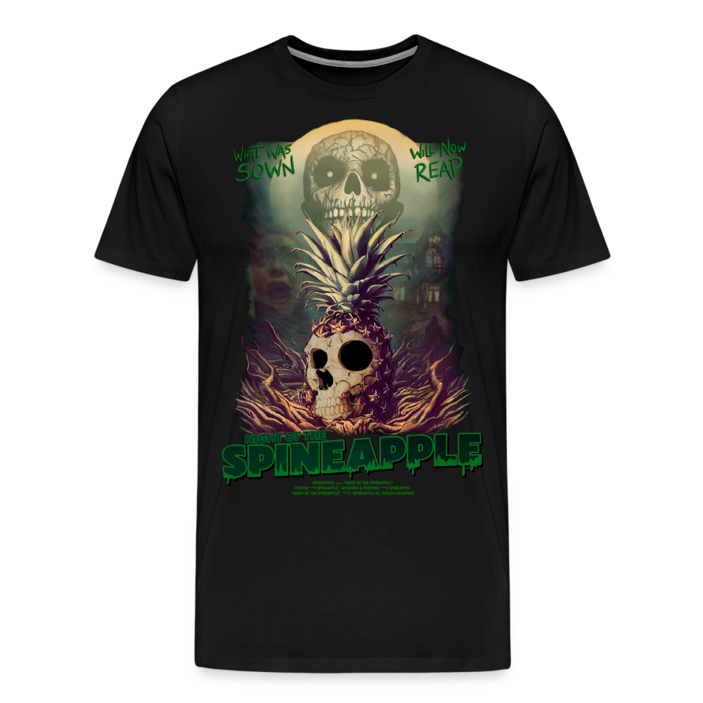 Night of the Spineapple Shirt - black